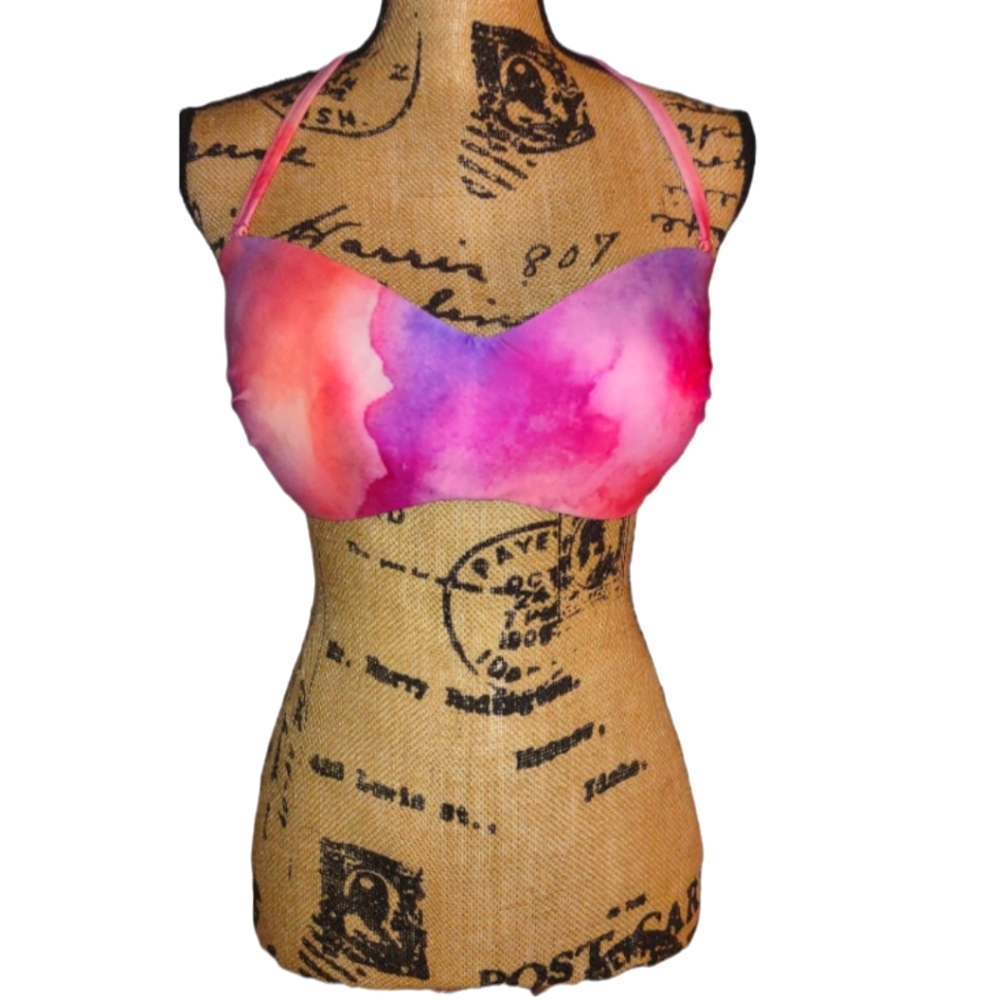 Tie around bikini top